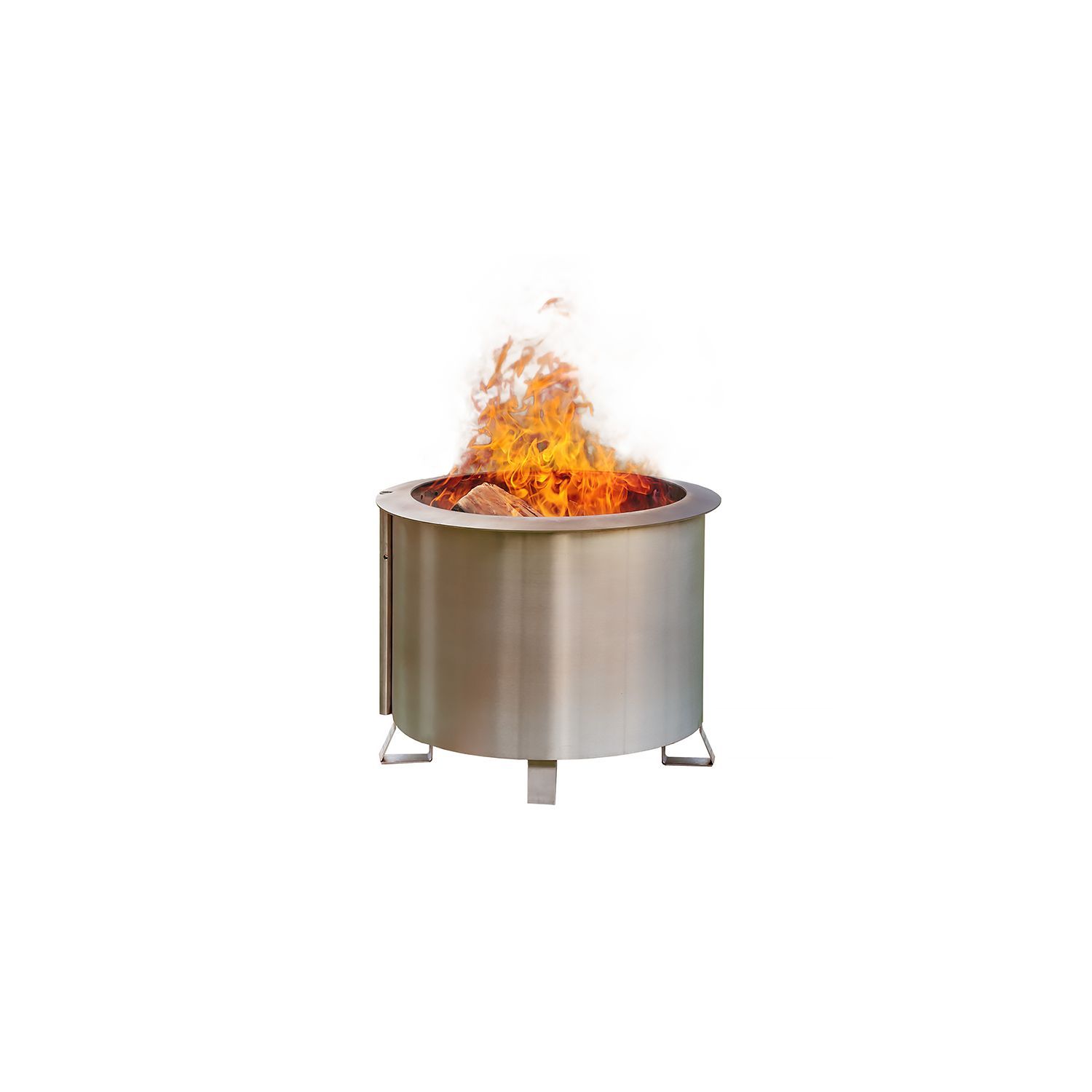 Breeo Double Flame 19 Stainless Steel Smoke Less Fire Pit Reinders Breeo Double Flame 19 Stainless Steel Smoke Less Fire Pit